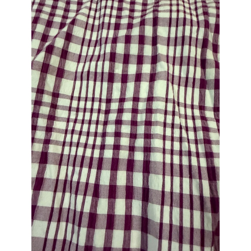 Tommy Bahama Jeans Mens XL Purple Plaid Island Modern Fit Short Sleeve Shirt - Picture 3 of 7